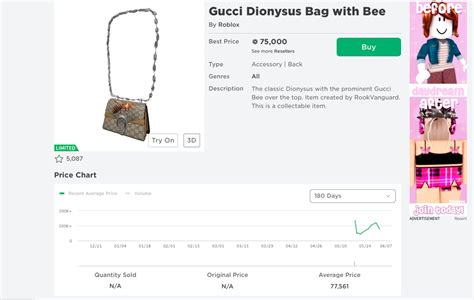 virtual gucci bag roblox|Gucci gen z Roblox.